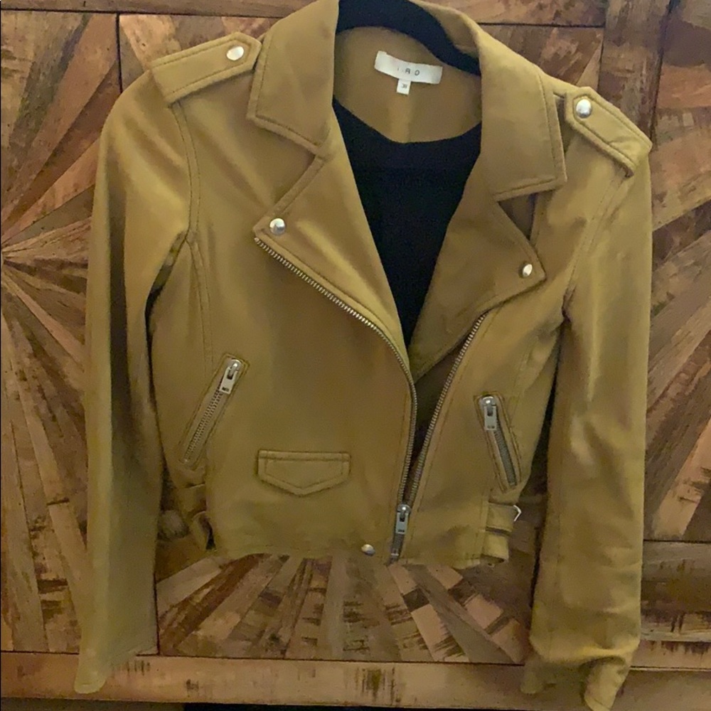Iro Asheville leather motto jacket